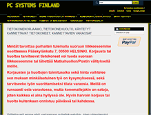 Tablet Screenshot of pcsystems.fi